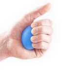 כדור סיליקון לתרגול היד כחול(בינוני)