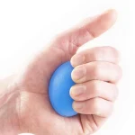 כדור סיליקון לתרגול היד (כחול/בינוני) – פיזיותרפיה