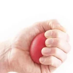 כדור סיליקון לתרגול היד (אדום/חזק) – פיזיותרפיה