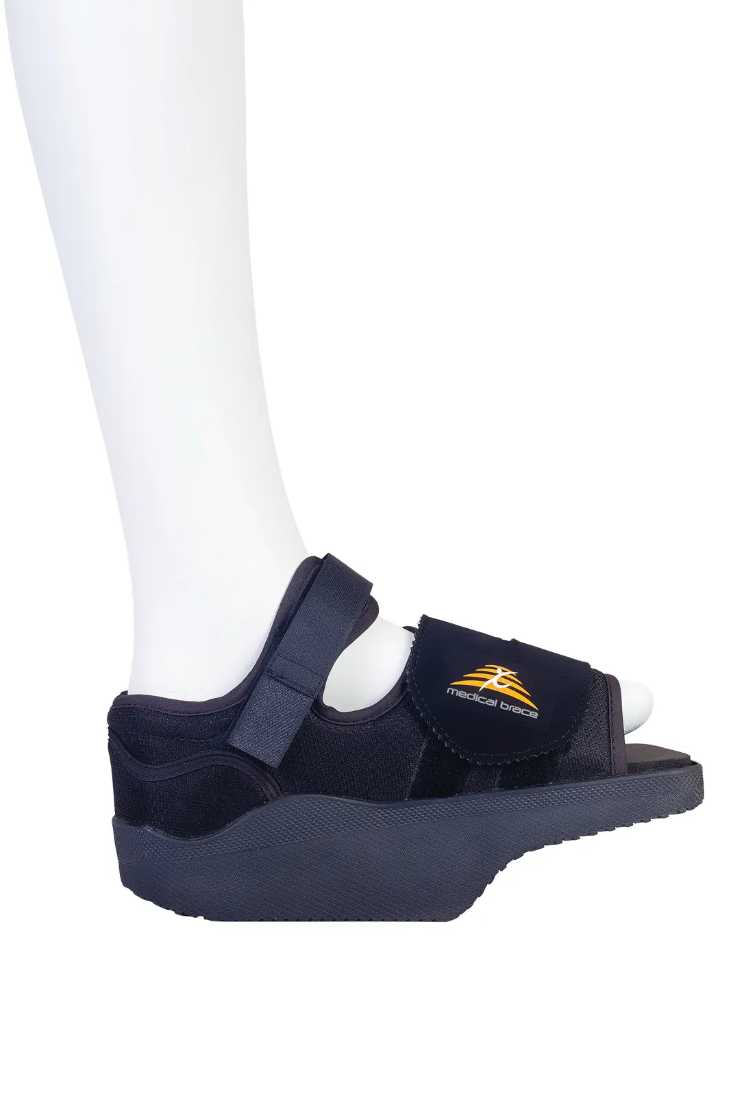 MB_ORTHOWEDGE נעל לאחר ניתוח עם עקב גבוה – תמונה 1