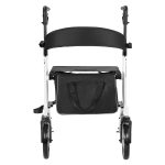 ⁦רולטור 4 גלגלים יוקרתי | דגם ״נטע״ פנינה לבנה | Neta – Urban Street Rollator⁩ – תמונה ⁦5⁩