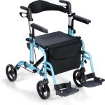 רולטור 4 גלגלים משולב בכסא העברה