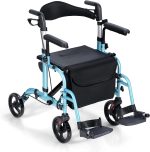 ⁦רולטור 4 גלגלים משולב בכסא העברה⁩ – תמונה ⁦3⁩