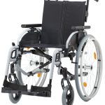 כיסא גלגלים Optima מבית B+B גרמניה | רוחב מושב 46–48 ס״מ | עומק מושב מתכוונן