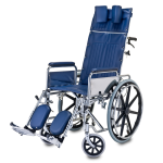 כסא גלגלים ריקליינר [עם הטיה גב] מוסדי