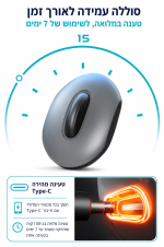 ⁦מאמן קיגל Kegel חשמלי חכם לחיזוק רצפת האגן עם שלט⁩ – תמונה ⁦2⁩