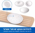 ⁦חגורת בקע טבורי לתינוק (הרניה Hernia) – חגורת תמיכה וייצוב לבטן⁩ – תמונה ⁦4⁩
