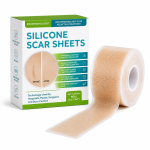 ⁦רצועת סיליקון להפחתת צלקות anti scar, שיפור מראה צלקת ועור והחלמה מהירה⁩ – תמונה ⁦2⁩
