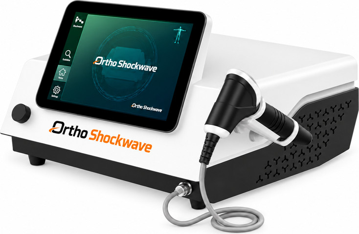 6 מכשיר גלי הלם רדיאלים מקצועי Ortho Radial Shockwave – לטיפול בכאב, פיזיותרפיה ושיקום – תמונה 1