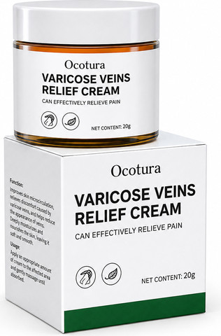 1 קרם וריקוזה לרגליים Varicose Cream – להקלה על דליות, ורידי עכביש, כאבים, כבדות והתכווצויות – תמונה 1