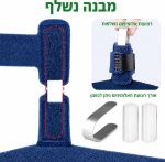 ⁦מיישר אצבע פטיש Hammer Toe Splint | סד ליישור ותמיכה באצבעות כף הרגל⁩ – תמונה ⁦3⁩